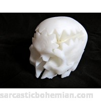 Skull Gift 3D Printed Rotating Skull Gear  B0742JM1MW